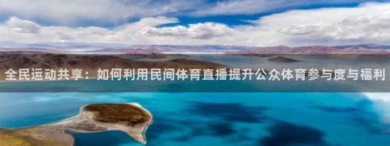 全民运动共享：如何利用民间体育直播提升公众体育参与度与福利
